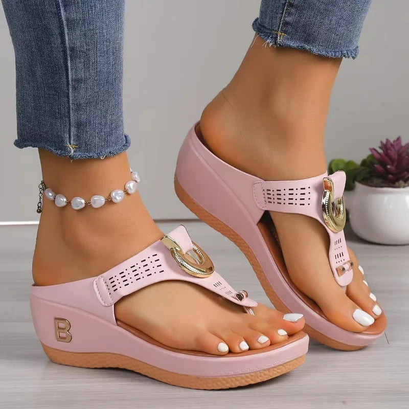 Natalia | Damska Elegancka Japonki Sandały Ortopedyczne