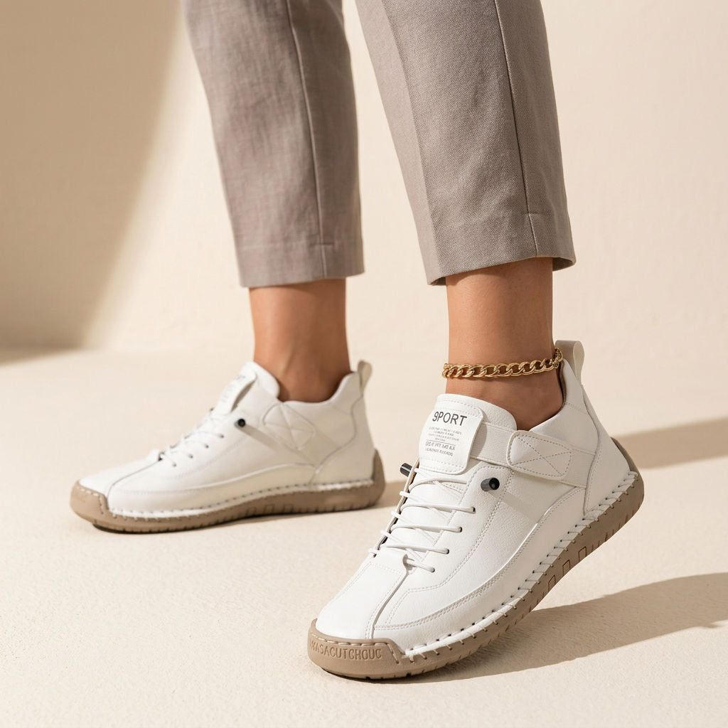 Roksana | Damskie Casualowe Wsuwane Sneakersy