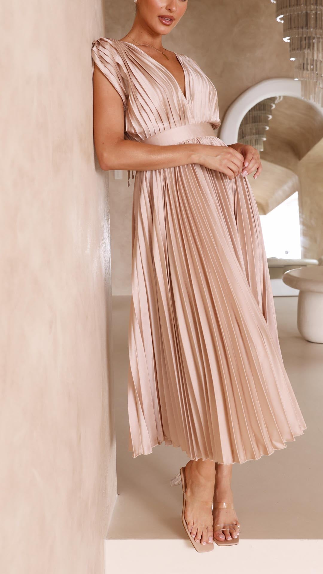 Katarzyna | Damska Elegancka Sukienka Maxi na Wesele