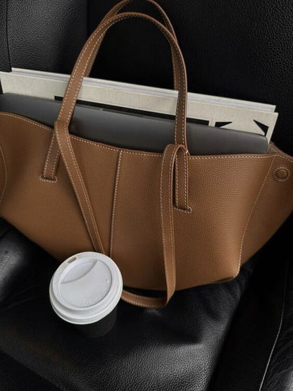 Camila | Damska Elegancka Skórzana Torba Tote