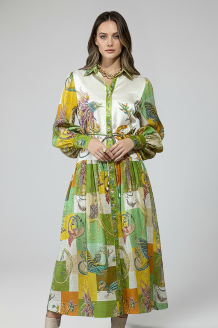 Green Printed