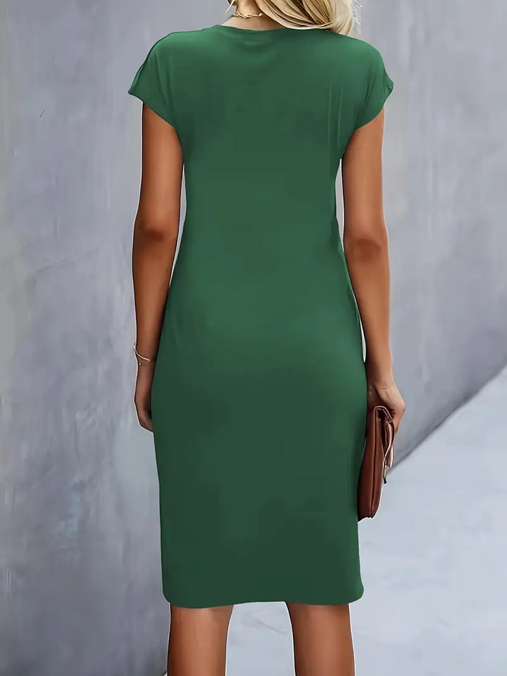Martyna | Damska Elegancka Bodycon Sukienka Midi