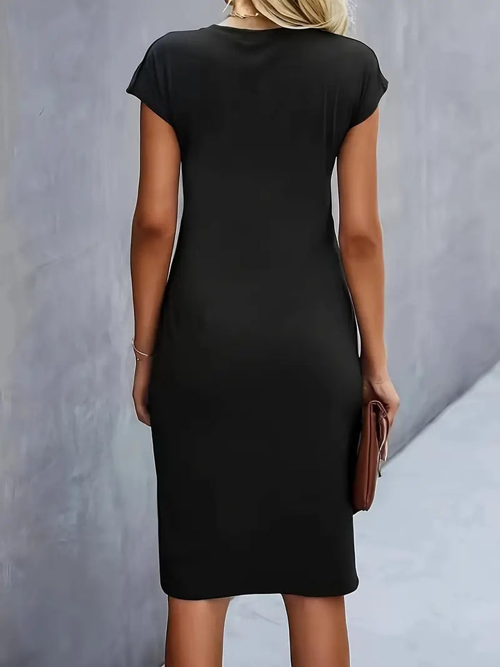 Martyna | Damska Elegancka Bodycon Sukienka Midi