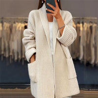 Briana | Damskie Dzianinowy Kardigan Oversize