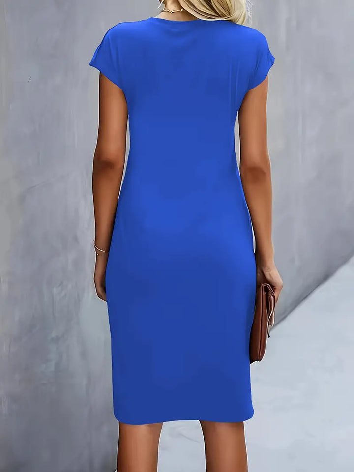Martyna | Damska Elegancka Bodycon Sukienka Midi