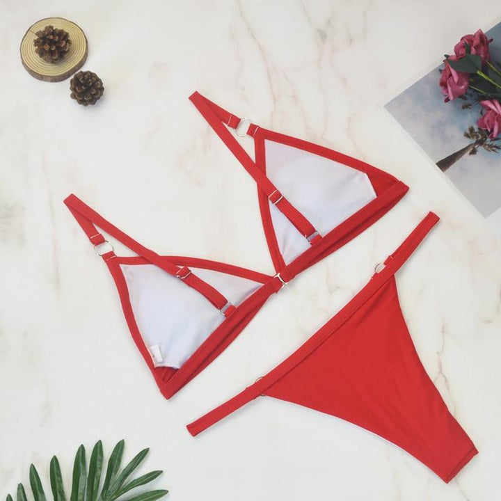 Magdalena | Damska Plażowa Klamra Bikini