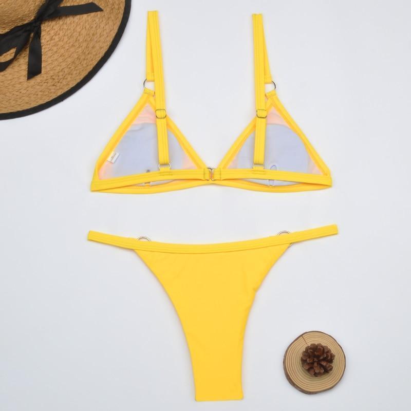 Magdalena | Damska Plażowa Klamra Bikini
