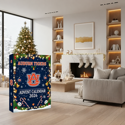 Auburn Tigers Świąteczny Kalendarz Adwentowy