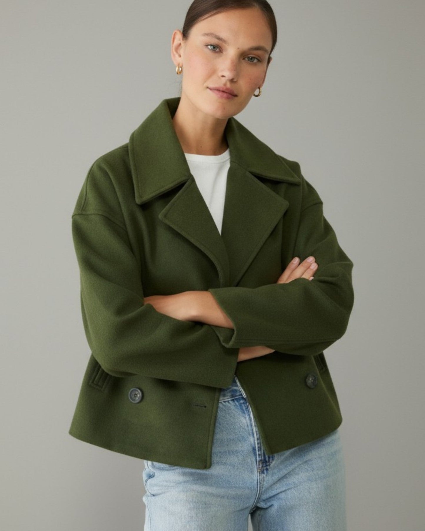 Natalia | Damska Elegancka Zapinana Kurtka