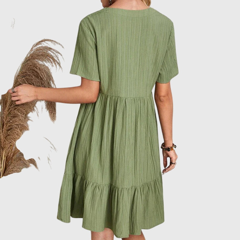 Lena | Damskie Codzienna Letnia Sukienka Boho