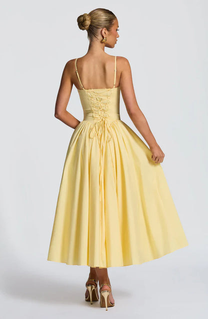 Maria | Damskie Elegancka Sukienka Weselna Midi