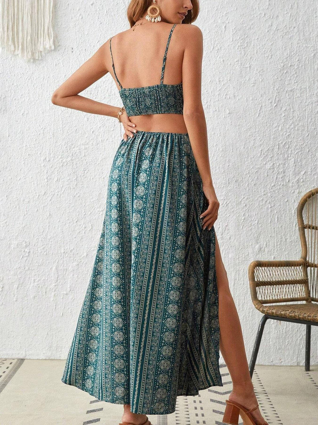 Tamara | Damska Letnia Boho Sukienka Maxi