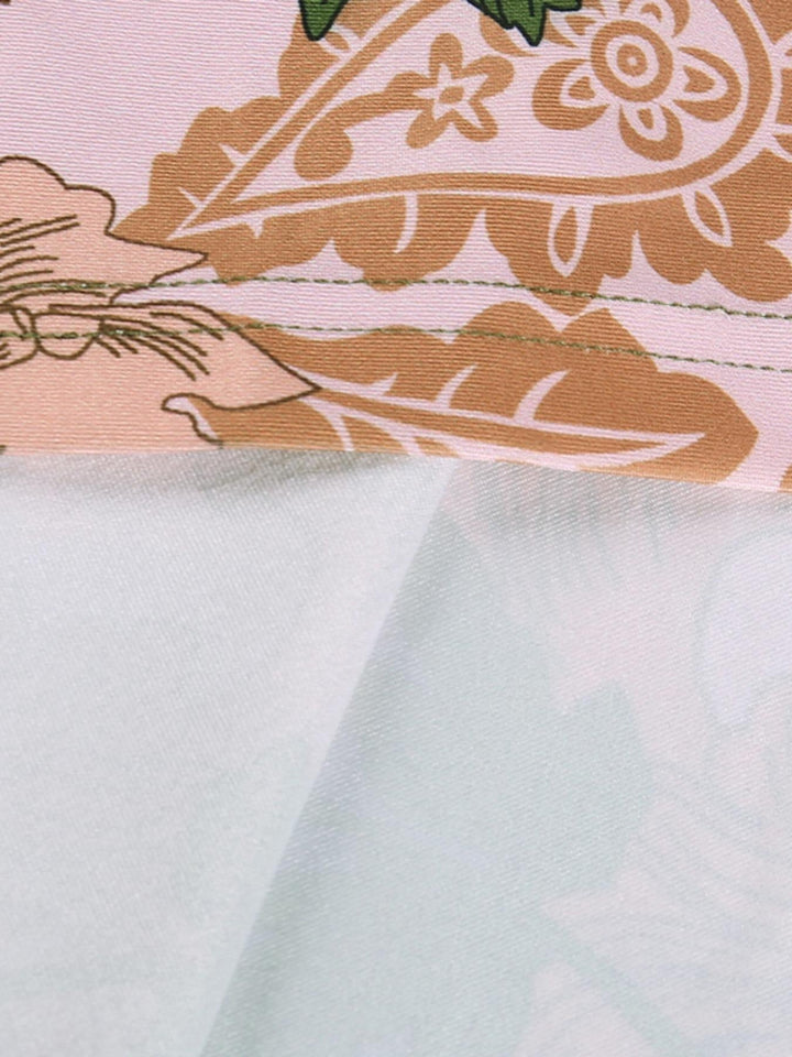 Zofia | Damska Sukienka Maxi Bodycon w Kwiaty