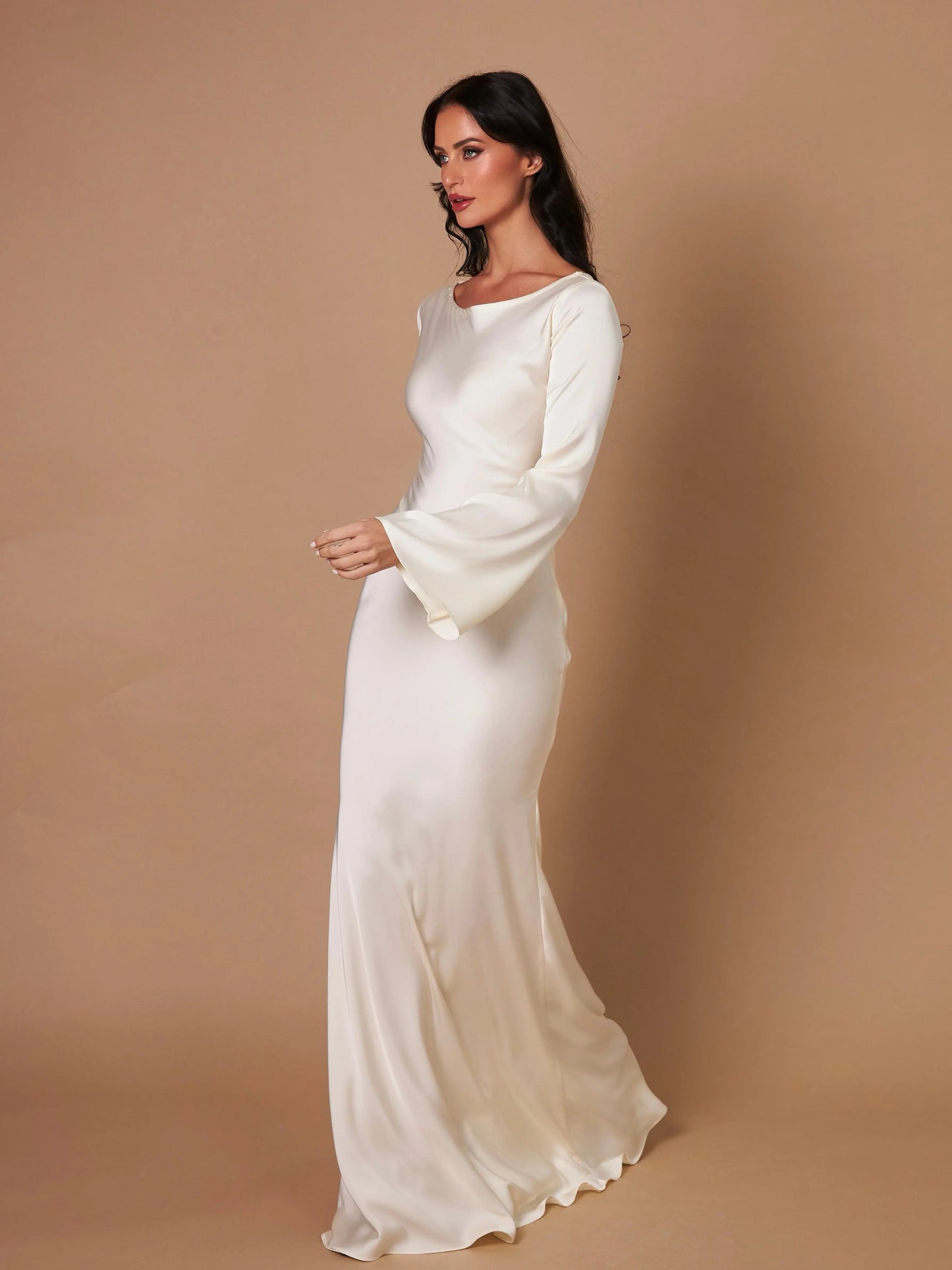 Pola | Damskie Eleganckie Długie Sukienka Maxi