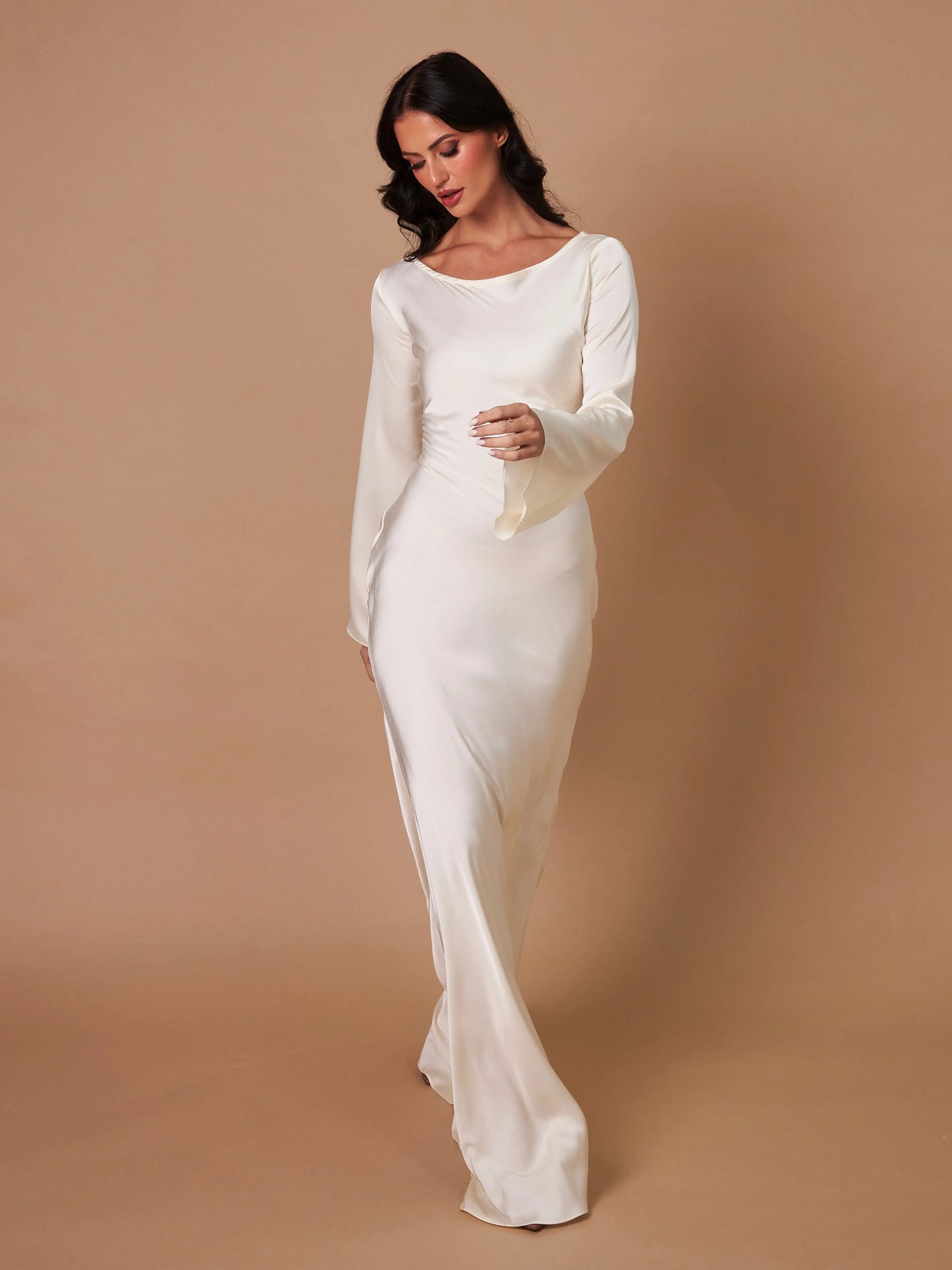 Pola | Damskie Eleganckie Długie Sukienka Maxi