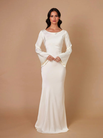Pola | Damskie Eleganckie Długie Sukienka Maxi