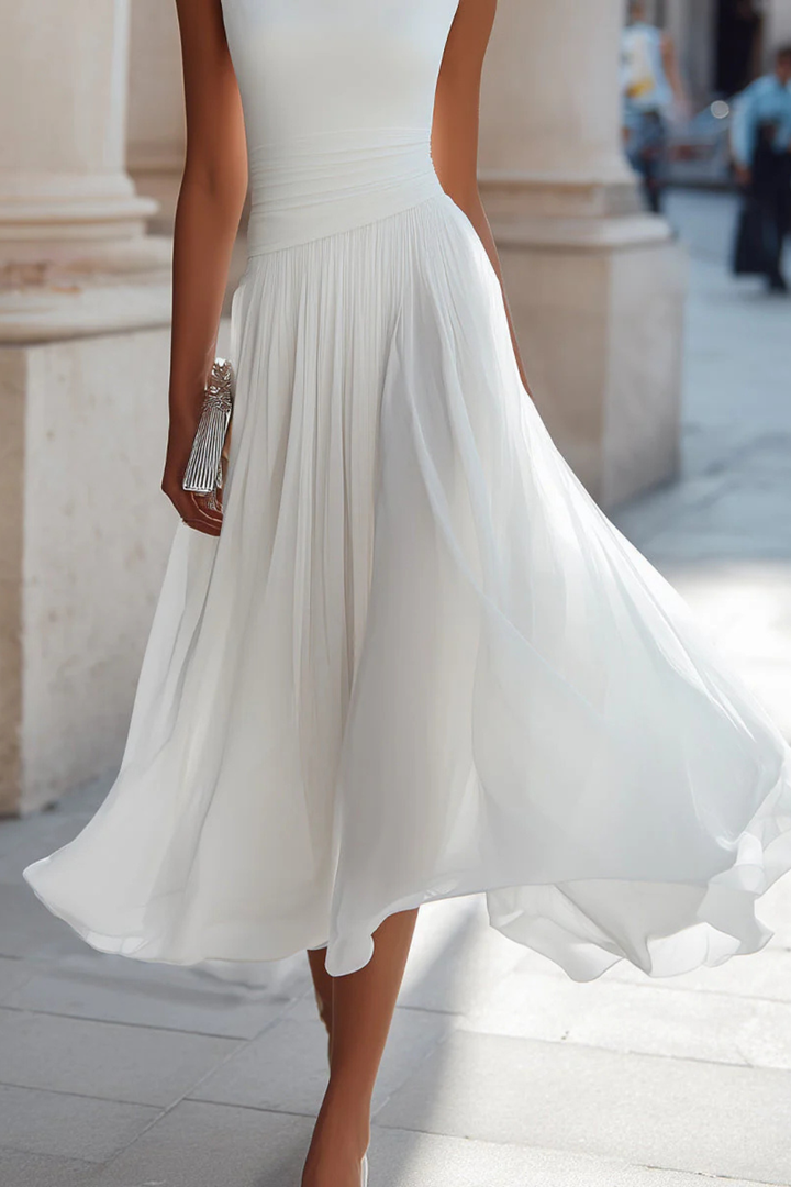 Aleksandra | Damskie Eleganckie Sukienki Midi na Wesele
