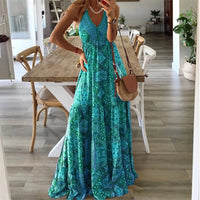 Alicja | Damska Letnia Sukienka Maxi