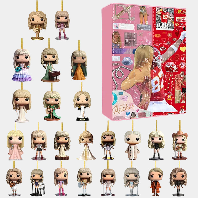 Świąteczny Adventskalender Taylor Swift 24 Figurki