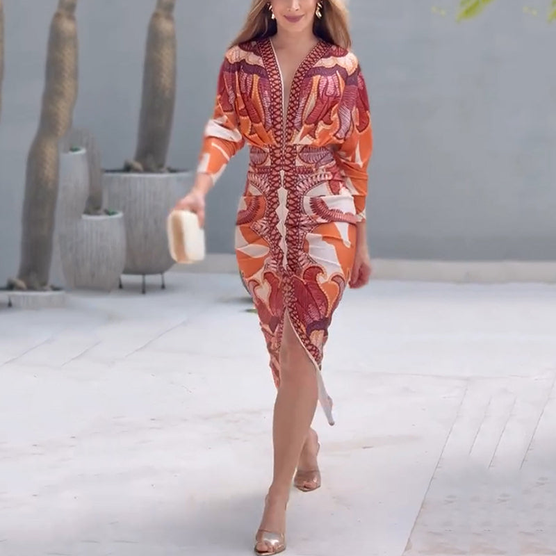 Adrianna | Damskie Letnie Sukienka Midi