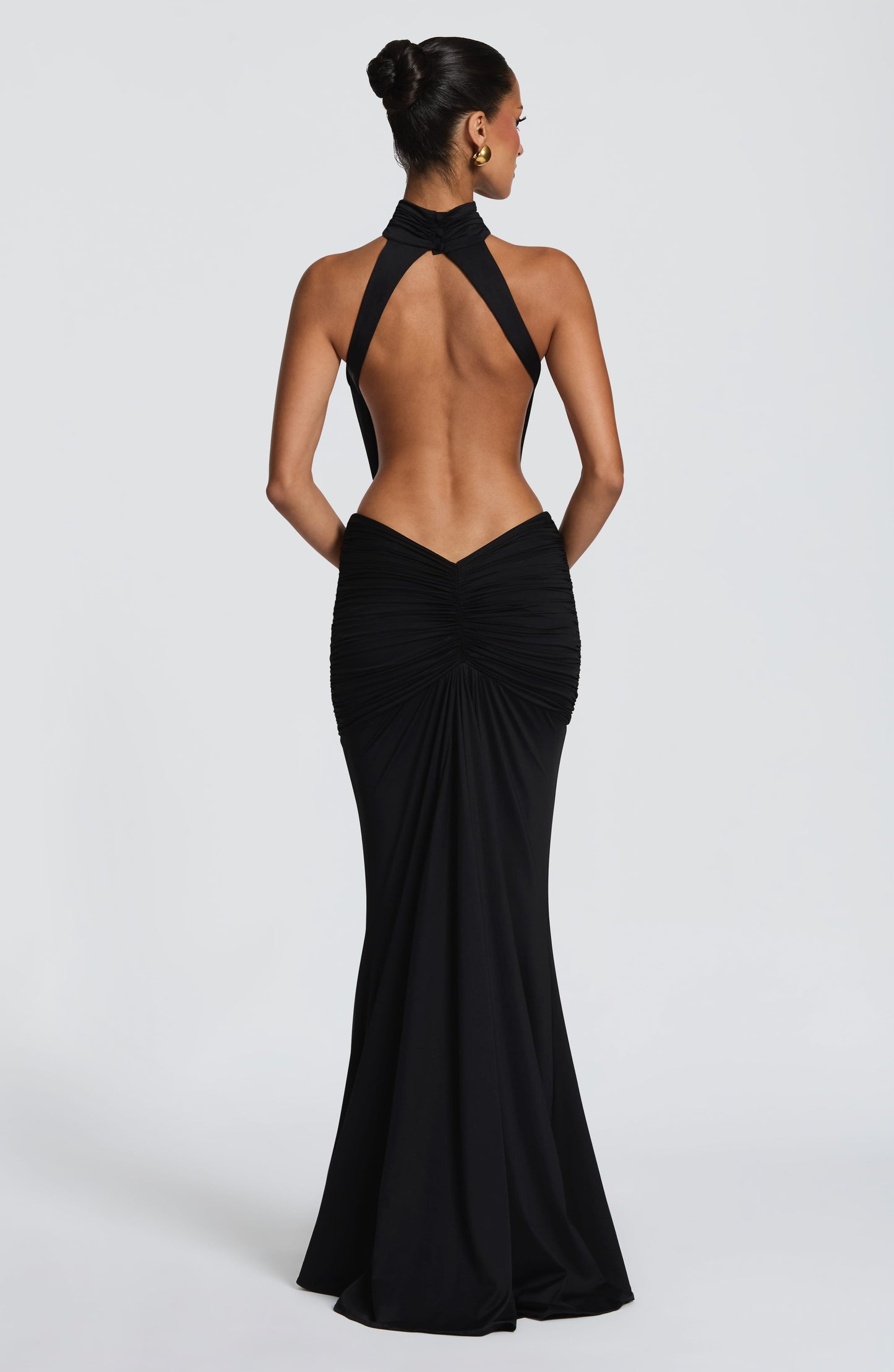 Marta | Damskie Letnia Sukienka Maxi Halter