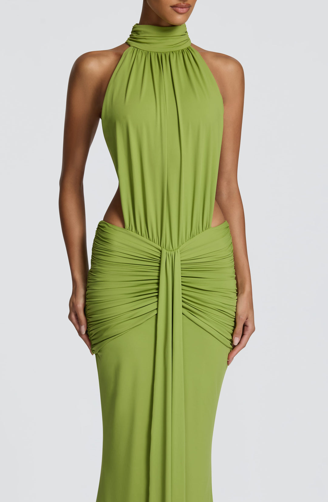 Marta | Damskie Letnia Sukienka Maxi Halter