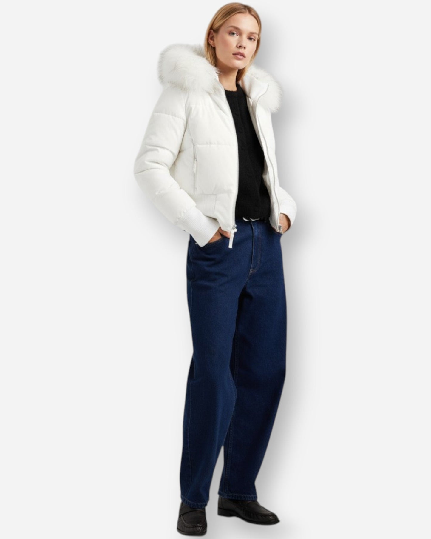 Cora | Damska Zimowa Zapinana Parka