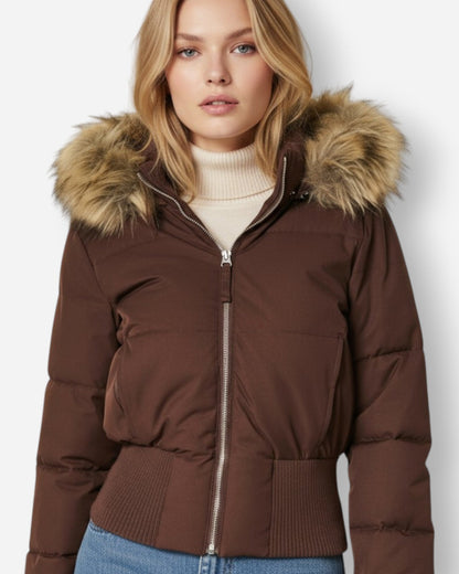 Cora | Damska Zimowa Zapinana Parka